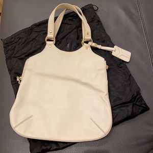 Yves Saint Laurent | Bags | Authentic Ysl Tribute Tote In Cream